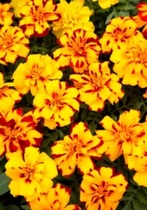 Marigold Bee flowers for summer garden