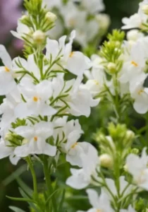Linaria White garden