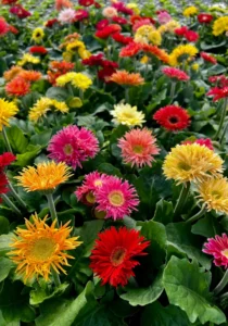Gerbera Spider mix colourful